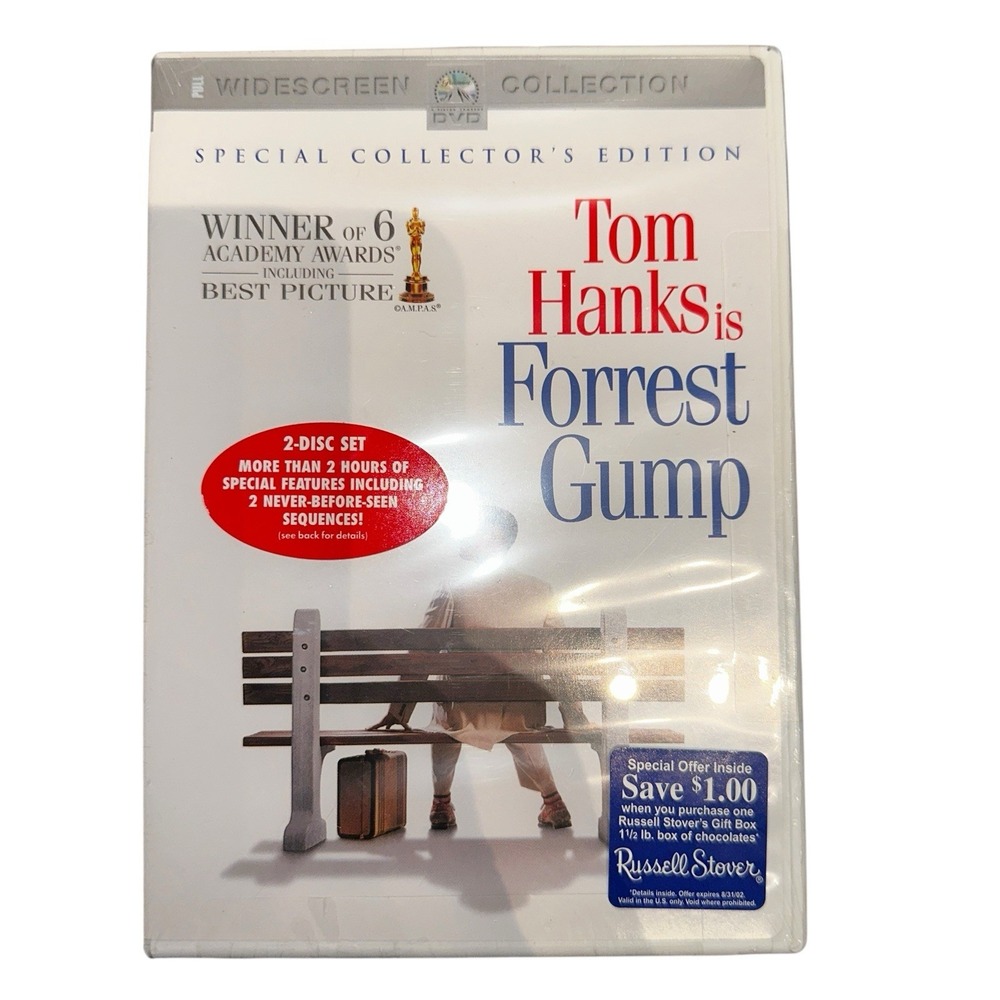 Forrest Gump‎ ( DVD, 2-Disc Set, Collectors Edition ) - NEW Sealed